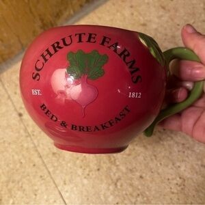 The Office Schrute Farms Beets Sculpted mug 20oz
